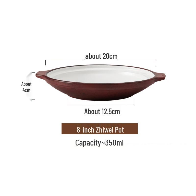 Large Capacity Restaurant Clay Pot