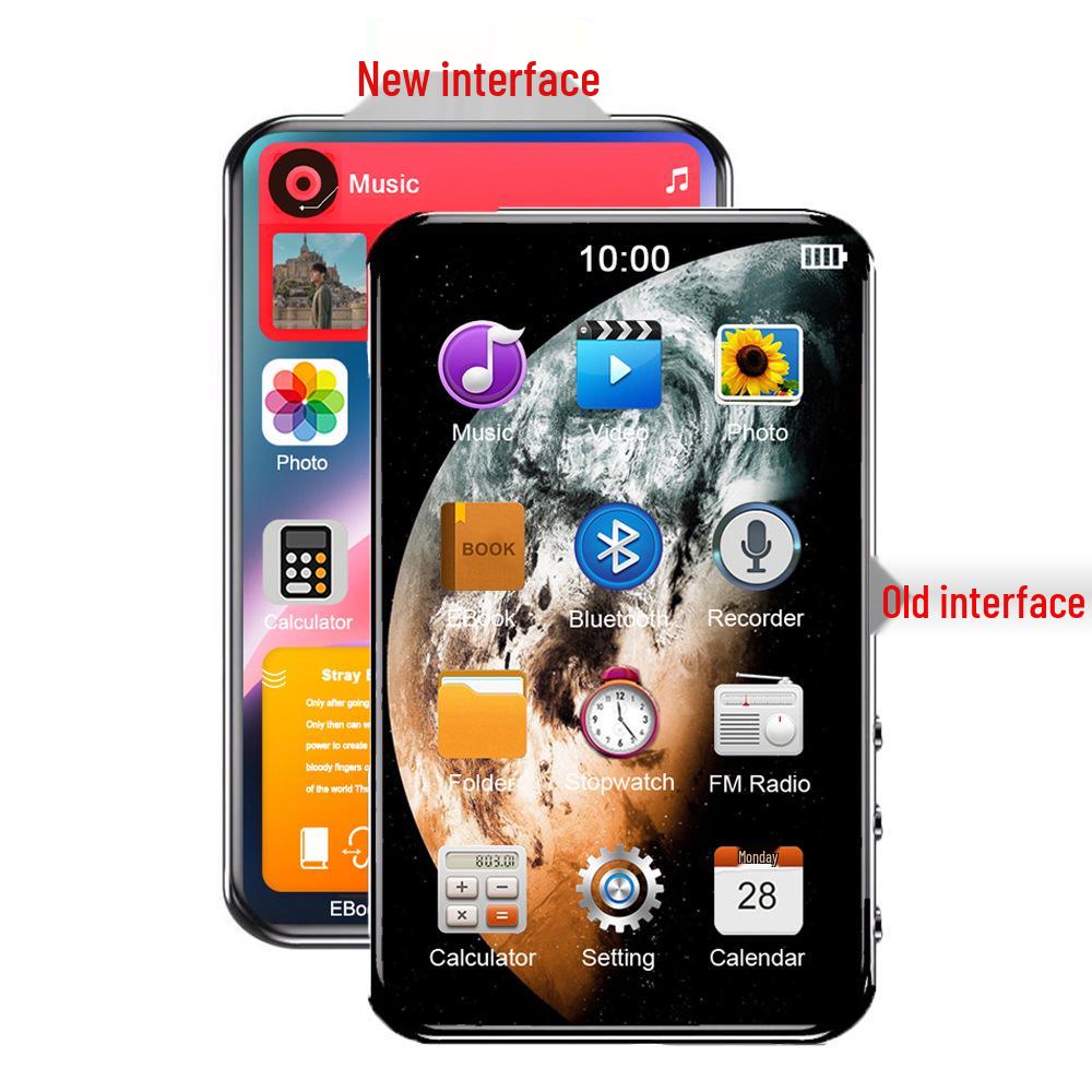 4.0-inch Full-Screen Bluetooth MP3/MP4 Music Player, Lossless Student Edition
