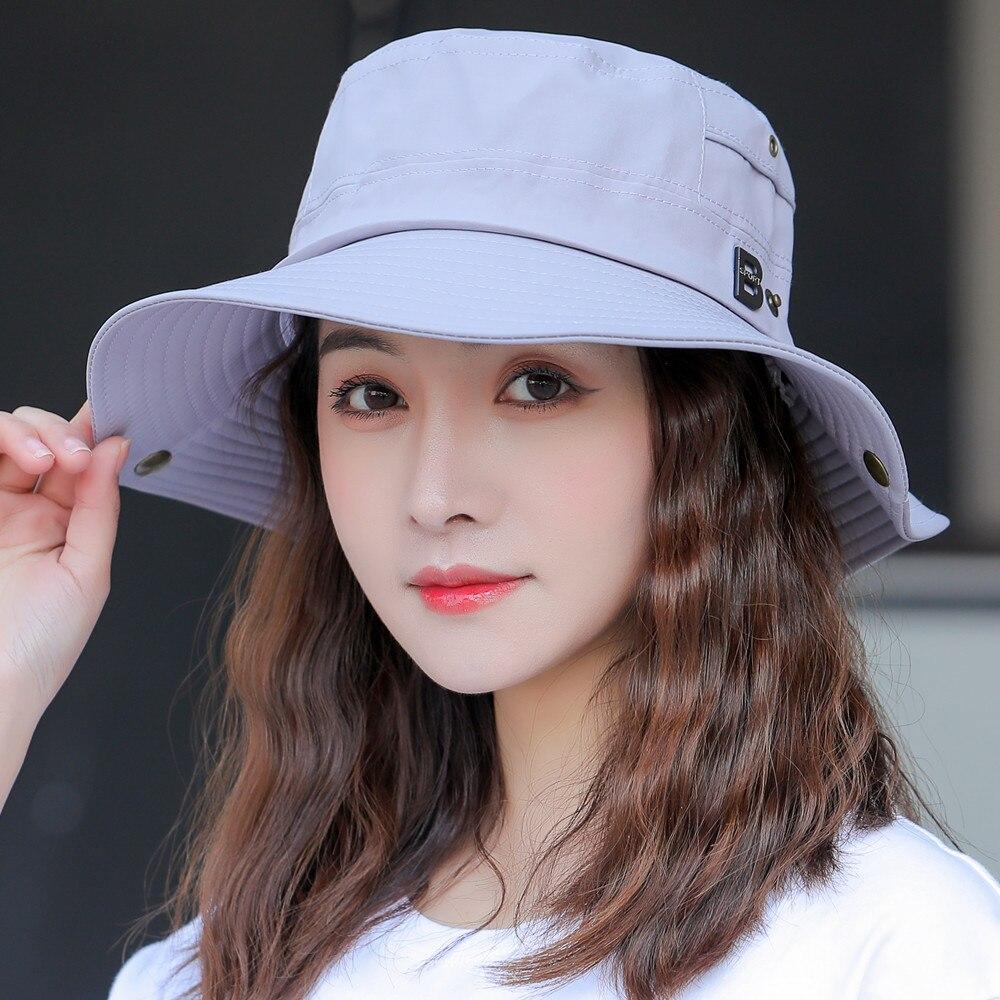 Anti UV Sun Hat Letter B Panama Cap 