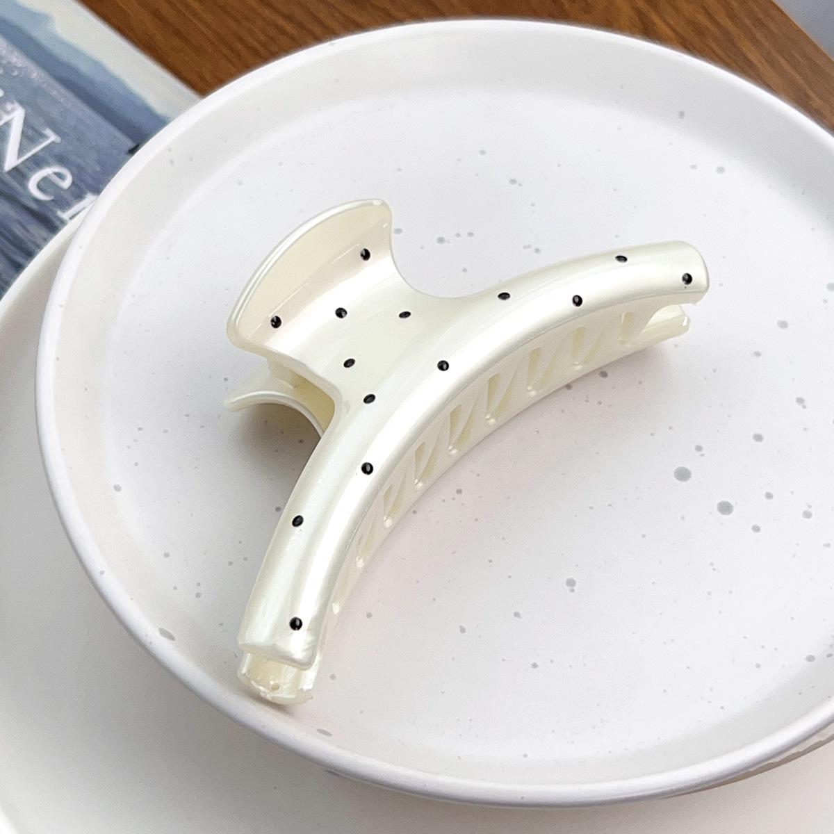 

Cute Polka Dot Bow Clip Multi-Volume Large Hair Clip Versatile Hair Accessories For Women