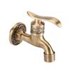 Brass Cold Water Tap for Bathroom, Antique   Wall Mount Laundry Faucet with G1/2 Thrd, Sy Install with Accessories, Grt for Home Washing NaM