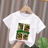Teenage Mutant Ninja Turtles Kids TShirt White Summer Boys Tops Cartoon Print Child Clothes Short Sleeve Birthday Gifts