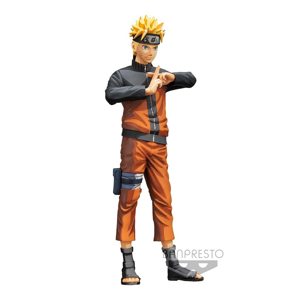 Banpresto Naruto Shippuden Uzumaki GRANDISTA Nero 2D Manga Dimensions