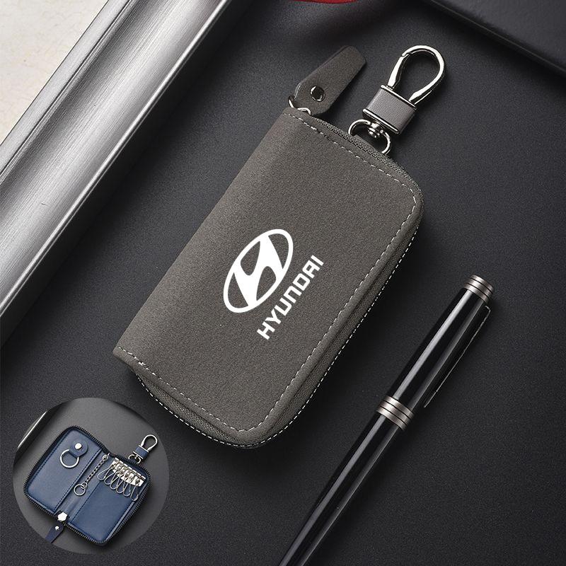 RFID-Blockierender Autoschlüssel Signalblocker Tasche Mehrfarbig Diebstahlsicherer Reißverschluss Schlüsseltasche Für Hyundai I10 I20 I30 Tucson Accent jh9