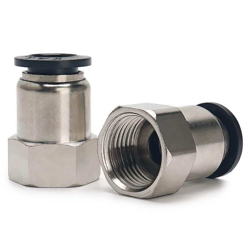 ELECALL Threaded Air Tube Quick Connectors (5-Pack) CN plug (adapter included)