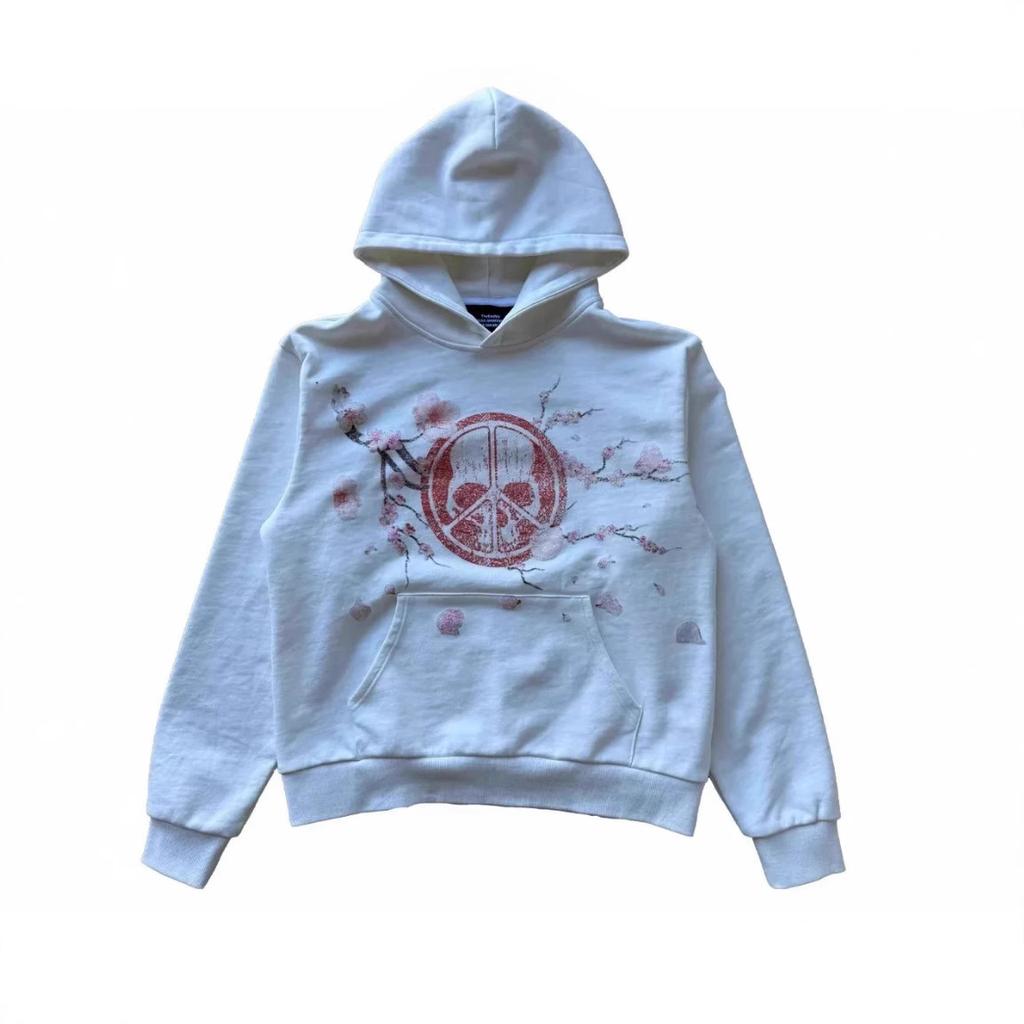 European and American trendy brand hip hop Kanye American trend high street fashion 3D printing fleece hooded sweater hoodie Hoodie