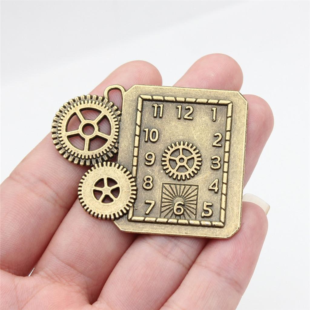 Charms Zahnrad Steampunk Cyberpunk Anhänger Vintage Schmuckzubehör QC060