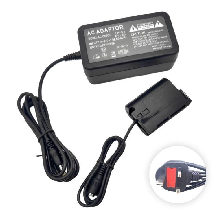 Camera Charging Adapter Lightweight Replacement for Z5/Z6/Z6II/Z7/Z7II/D600/D610/D750/D780 Camera Accessories