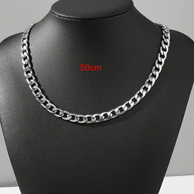 Хип-хоп холодный ветер мужской простой личность универсальный цепочка ожерелье, модный кулон геометрический