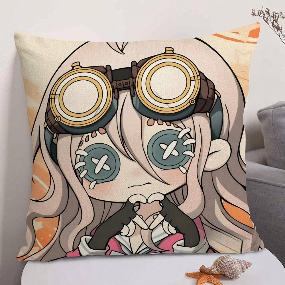 1PC Game IIdentity V Cushion Cover Natural Linen Organic Fabric DoubleSided Printing Sofa Home Decor Gift Pillow Case