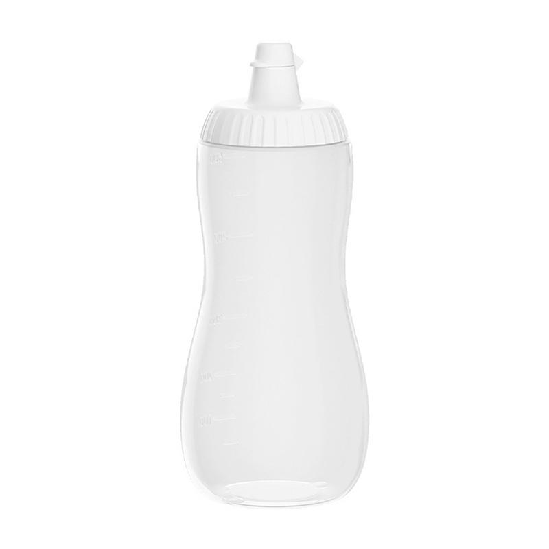 500ML Large Squeeze Condiment Bottles With Nozzles Ketchup Dispenser Squeeze Sauce Bottle BBQ Sauces Olive Oil Bottle