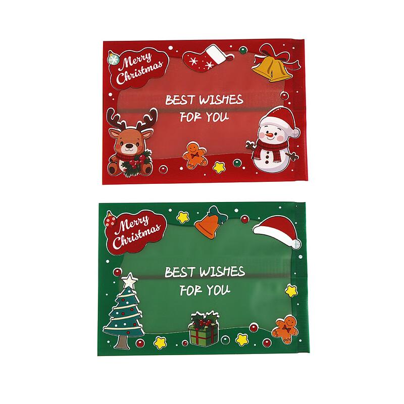 Рождественские пакеты для упаковки хрустящего снега и нуги