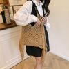 Yogodlns Fashion Long Tassel Shoulder Bag Thread Woven Women's Bag New Hollowed Out Handbag Summer Beach Vacation Bag
