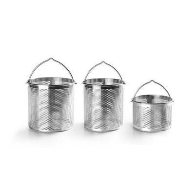 Pressure Cooker Basket - Stainless Steel - 16 Cm - Folding Handle - Ideal for Vegetables, Rice, Pasta