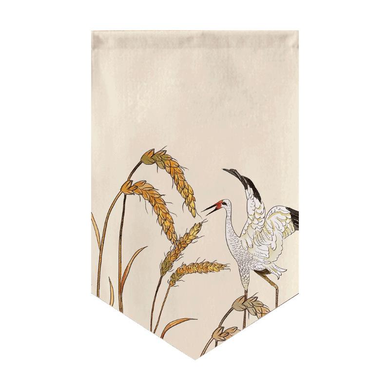 Chinese Decor Traditional Curtain Kitchen Short Curtain Noren Shop Japanese Style Curtain Small Window Restaurant Sushi Decor