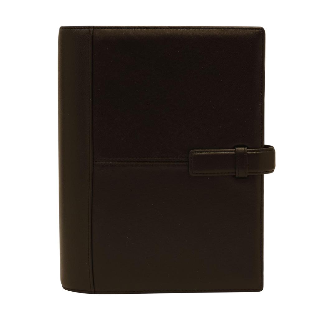 Franklin Planner POLARIS Sheepskin Binder A5 Size 20mm Black 64111