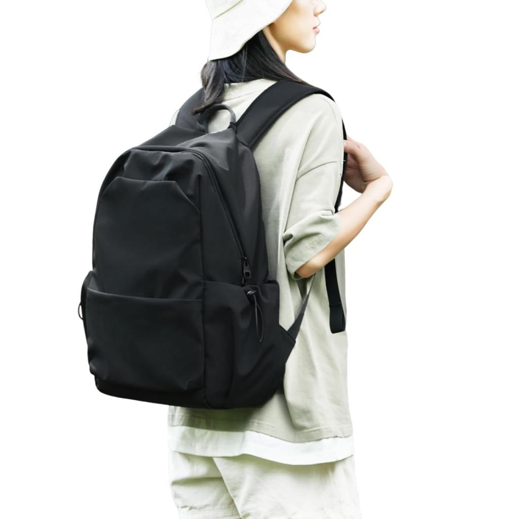PAOIXEEL Backpack for Men and Women, Lightweight, Large Capacity, Fits A4 and 14-inch Documents, Waterproof, and Perfect for Commuting, School, and