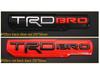 Logo Samochodu TRD PRO BRO: Pasuje do zmodyfikowanego błotnika Toyota Tundra TRD SPORT