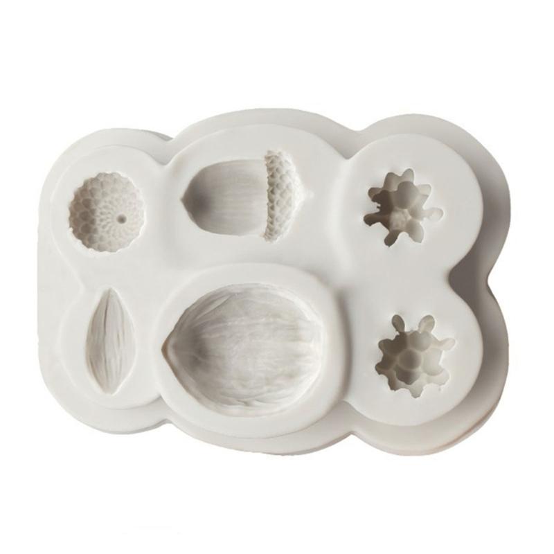 

Elegant Lemon Slices and Star Anise Fondant Mould Winter Spices Silicone Molds Set for Cake Decoration and Candy Making