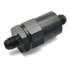 Aluminum Black 6AN Inline Fuel Filter 30 Micron