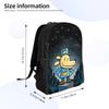 Dog Man Cartoon Teenage Backpack Outdoor Student Business  Daypack for Men Women College Canvas Bags