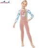Kids 2mm Neoprene Wetsuit Snorkeling Swimming Surfing UV Protection Long Sleeve Dive Suit Girls