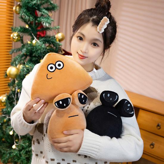 Alien Stuffed Plush Toy Kawaii Plush Doll Big Eye Alien Triangle Plushie Stuffed Doll Soft Plush Doll Toy for Kids