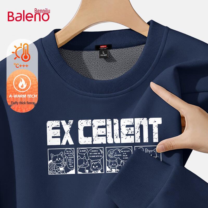 

Baleno Men s JPB Kitten Print Fleece Sweatshirt 2XL