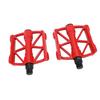 1 Pair Cycling Pedals Double Side Non Slip Pins Aluminum Alloy Hollow Foot Pedal for Mountain Road
