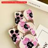 Cute Cat Toast Pattern Phone Case All inclusive film hard phone case, compatible with iPhone 18 Pro Max 17 16 15 14 13 12 11
