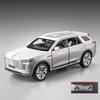 1/24 Hong Qi E-HS9 Pure Electric Large SUV Alloy Metal Diecast Model Home Display Decoration Ornaments Sound and Light Birthday