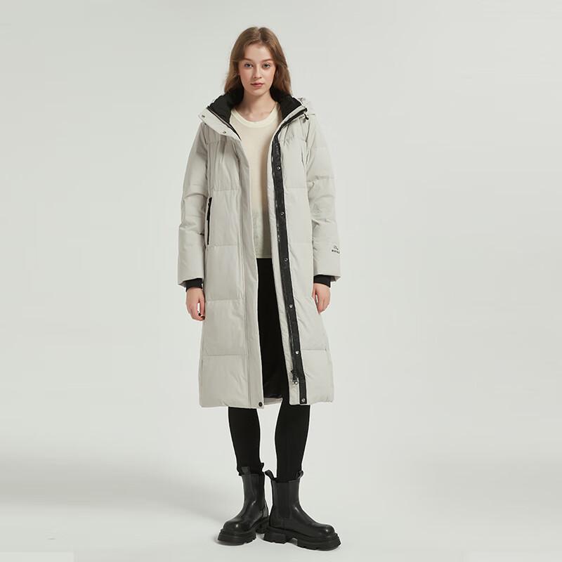 Yalu RS Women's Winter Long Hooded Down Jacket