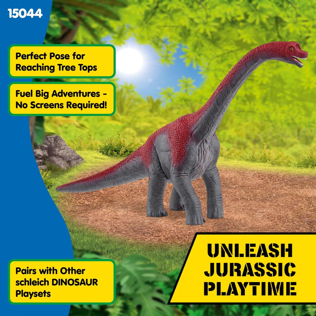Schleich Dinosaurier Brachiosaurus 15044 (rot)