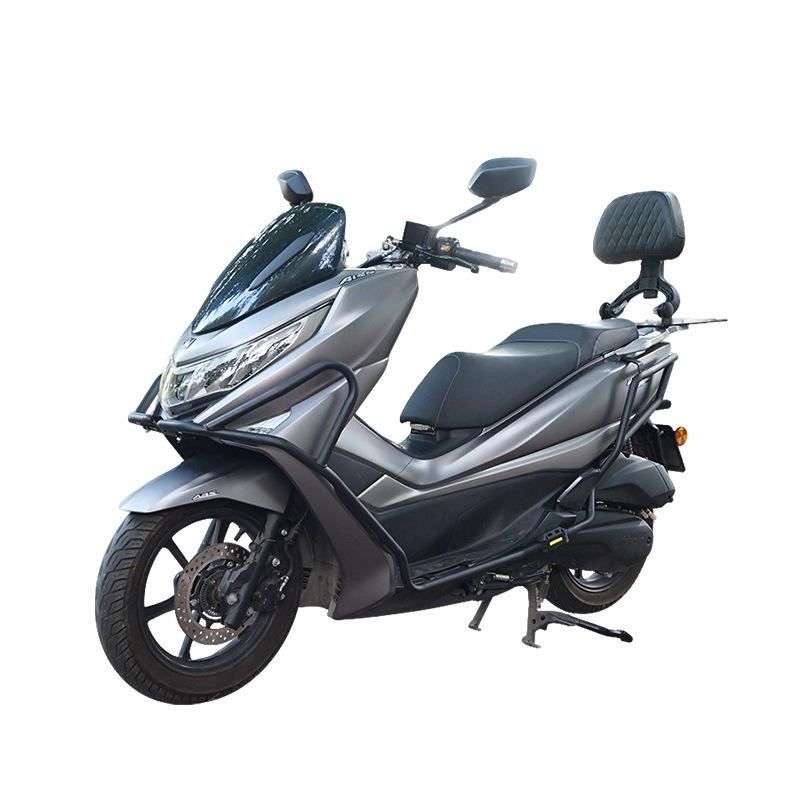 Haojue UHR150 Motorcycle Exhaust Guard: Anti-fall, Anti-collision Rear Guard Bumper.