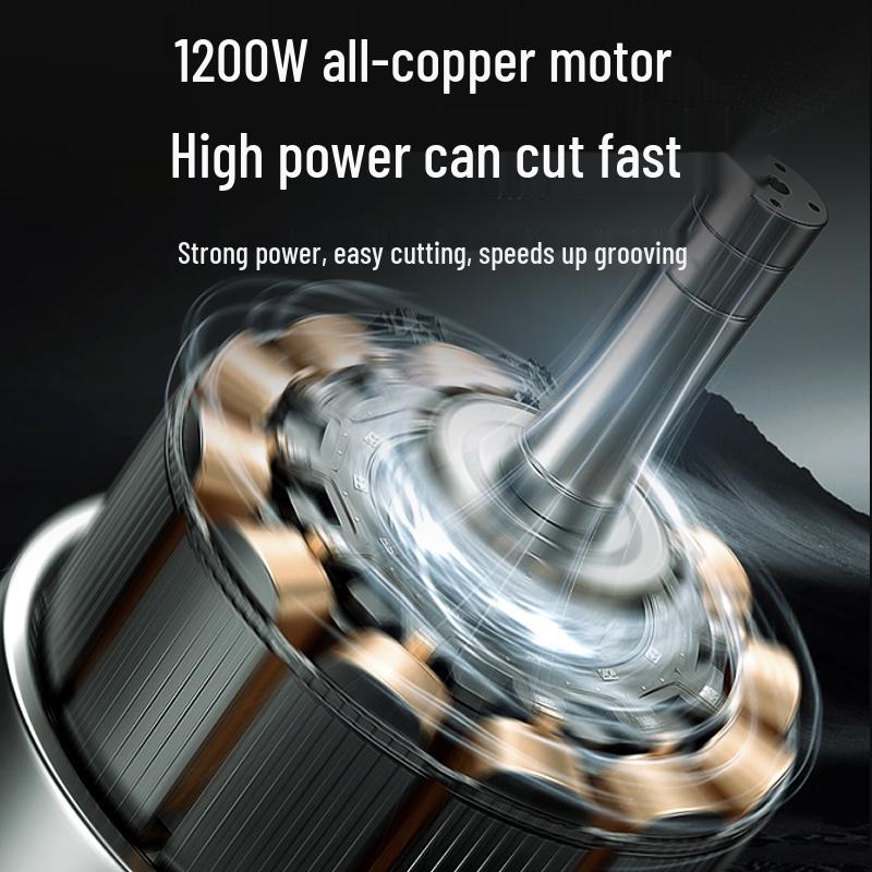 High-Power Mini Table Saw for Woodworking: Multi-Functional Sliding Electric Saw for Home Renovation and Cutting Boards