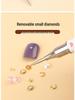 Dual-Ended Rhinestone Wax Pencil for Nail Art