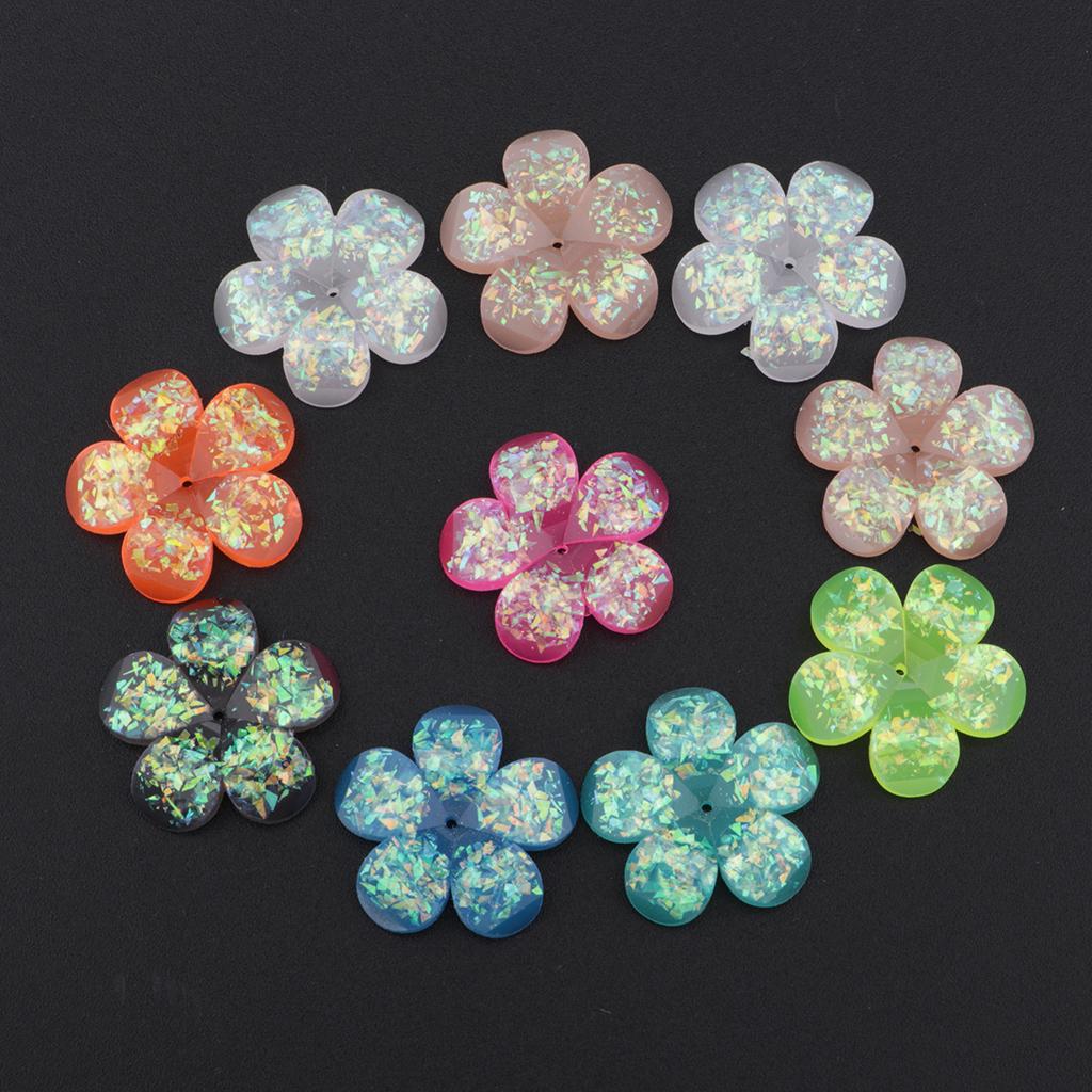 12MM Assorted Heart Resin Gold Foil Cabochons Flatback Ornament Accessories 20x
