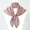 French Korean Neckerchief Bow Headband Turban Sweet Style Polka Dot Triangle Headscarf  Sunscreen
