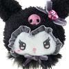 Sanrio Face Hair Clip Saroumi Polyester and Ages 3 and 552127 (Mellow Rabbit) Kuromi, Steel, Up,