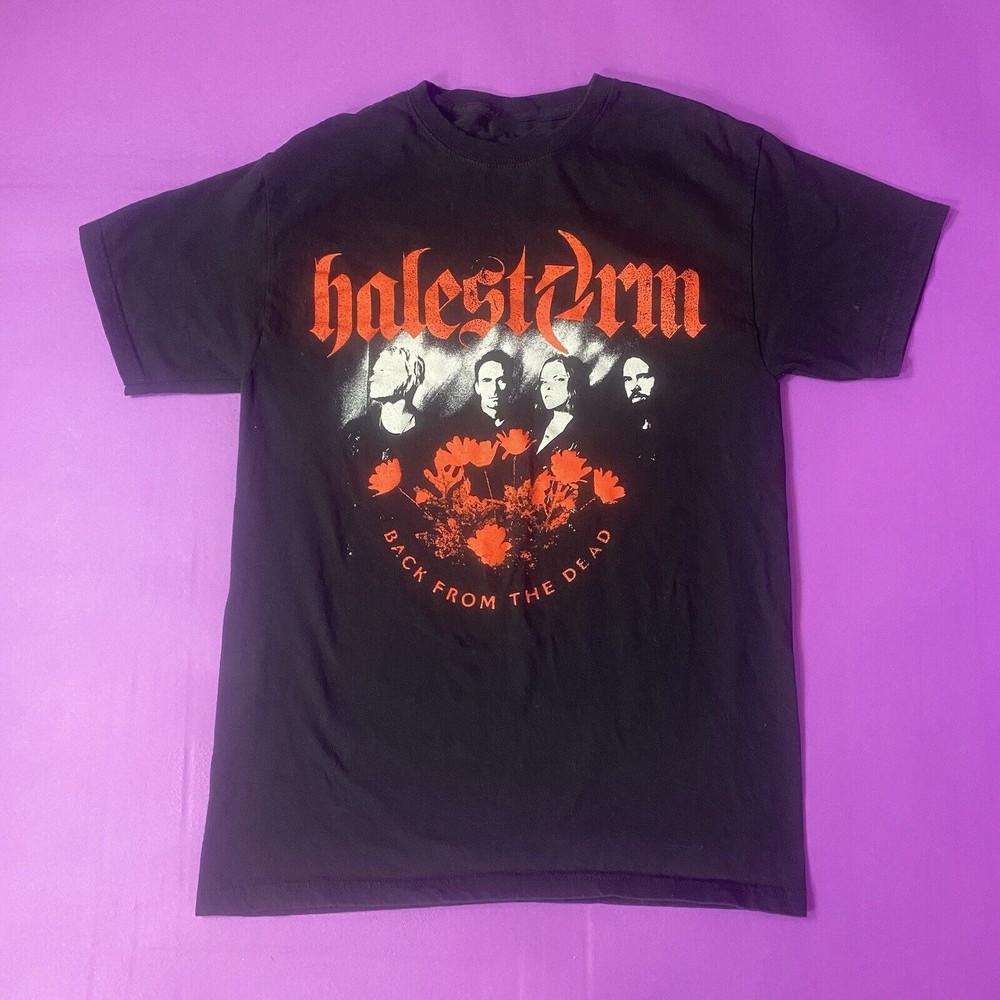 Halestorm Band Back From The Dead Unisex Shirt Cotton Adult S-5XL GS084 Unisex T-Shirt XXXXL