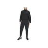 Nike Loose Stand Collar Solid Color Zip-Up Jacket Women Outerwear Black FB4695-010