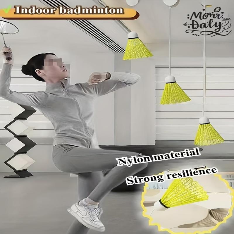 Daily A Personal Badminton Trainer Set, Versatile Nylon Racquet Trainer, Durable Indoor and Outdoor Play Equipment - Including 3 Shuttlecocks