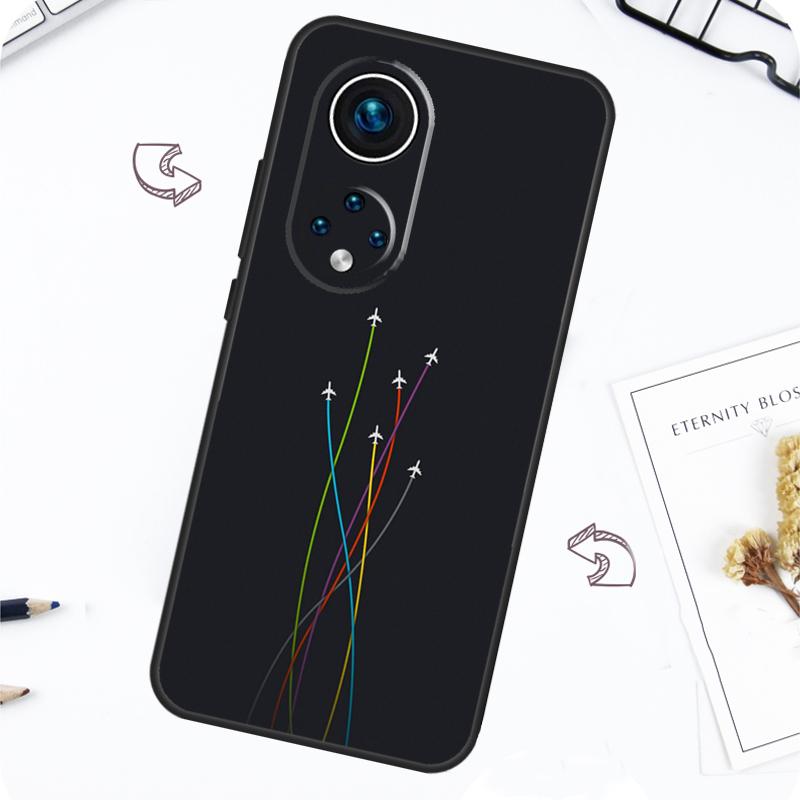 

Чехол для телефона Honor с рисунком самолета Для Honor Magic 7 5 6 Pro Honor 200 Pro X9b X9a X8b X8a X8 X9 X9c 50 70 90 Lite For Honor 50