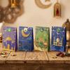12Pcs Mixed Pattern Eid Mubarak Gift Bag Multicolor Flat Open Bags  Eid Celebration