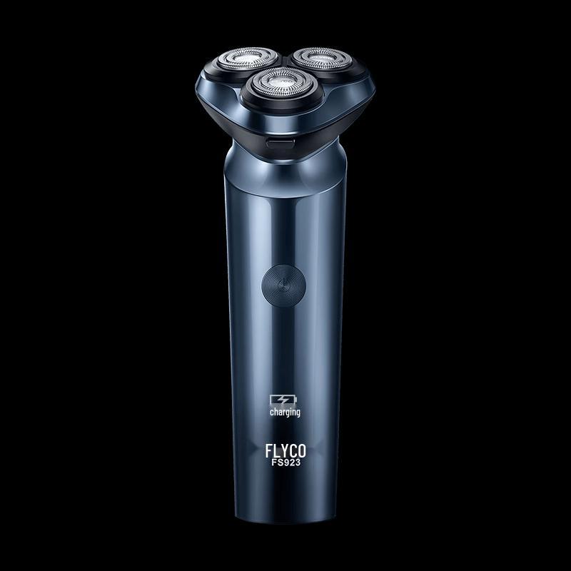 FLYCO FS923 Men s Portable 3-Head Electric Shaver CN plug (adapter included)