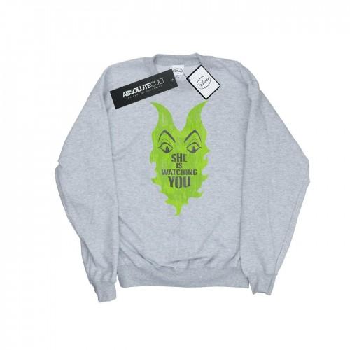 Disney Mens The Descendants Maleficent She Is Watching Sweatshirt