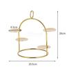 dessert table display rack bread table fruit tray Gold Dim sum Creative cake rack Restaurant Snack decoration Dessert rack