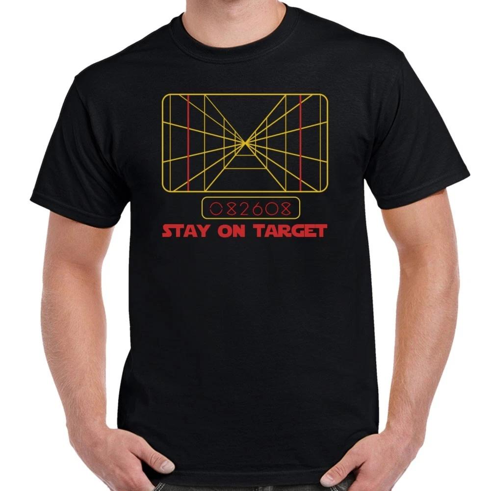 Death Star Trench Stay On Target T-Shirt L
