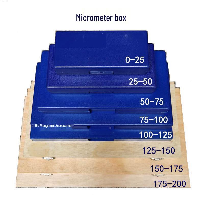 Dial Caliper, Outside Micrometer & Indicator Set with Plastic Box