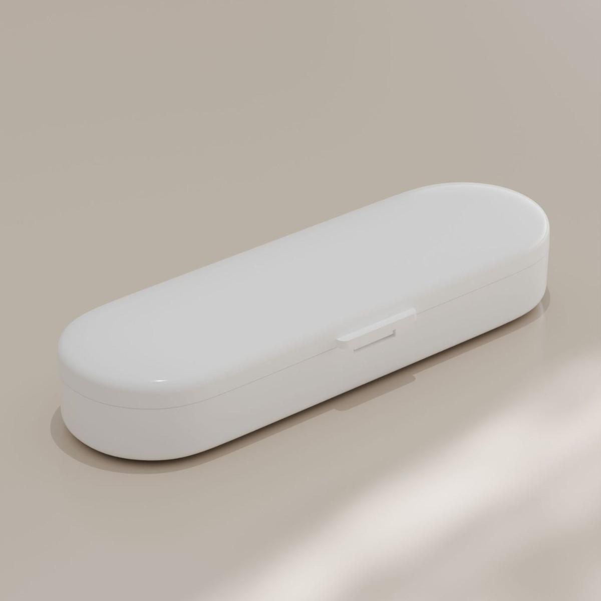 

Medicine box travel portable pill box tablet storage box mini small medicine pill compartment packing box білий